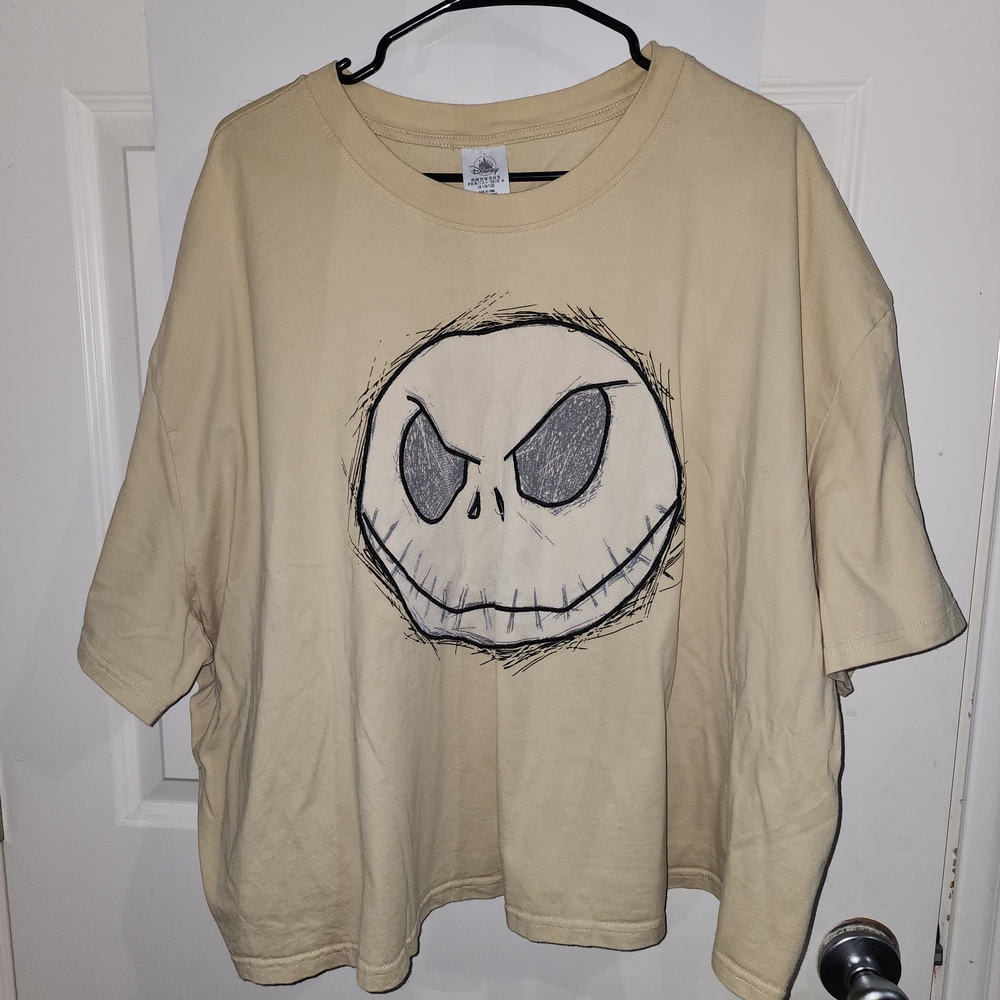 Disney Beige Short Sleeve Women's Tee